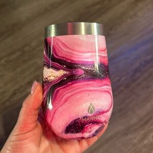 MANNA Stemless Assorted Galaxy Wine Cup Tumbler 12 oz Insulated Stainless Steel